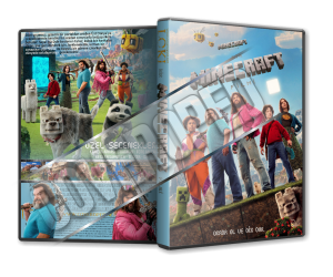 Bir Minecraft Filmi - A Minecraft Movie - 2025 Türkçe Dvd Cover Tasarımı